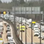 M25 Chaos: Two Serious Crashes Cause Two-Hour Delays on Surrey Stretch
