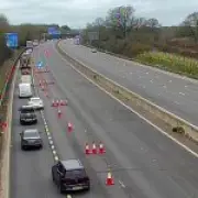 M4 Motorway Shut Near Reading for Emergency Repairs, Causing Major Delays