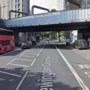 Major Crash Closes Elephant and Castle Road, Diverts Nine Bus Routes