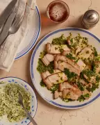 Max Coen's Citrus-Infused Recipes: Pork Chop with Butter and Curd Dessert