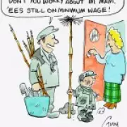 Metro Daily Cartoon by Guy Venables Continues Amid Pay Rise News