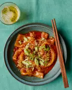 Nadiya Hussain's Rice Paper Tteokbokki and Chicken Half-Moons Recipes