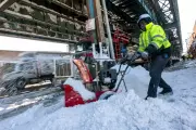North East Digs Out After Major Snow Storm Hits Region