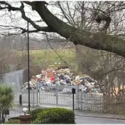 North London's West Reservoir Threatened by Expanding Illegal Rubbish Dump