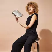 Roman's Black Cowl Neck Jumpsuit Praised for Flattering Fit and Comfort