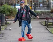 Testing the Bizarre Lego Crocs: A Day in London's Most Uncomfortable Shoes