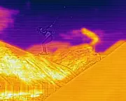 Thermal Imaging Creates Poetic Winter Olympic Art at Milano Cortina 2026