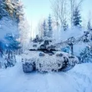 UK Troops Train with NATO in Harsh Estonian Winter Conditions