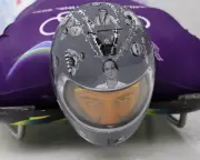 Ukrainian Olympian's Helmet Memorialises Athletes Killed in War
