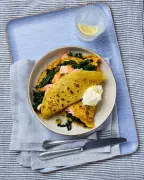 Valentine's Day Breakfast Recipes: Saffron Crepes and Cocktails