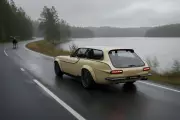 Volvo P1800ES Reborn as Norrsken Restomod with Turbo Power