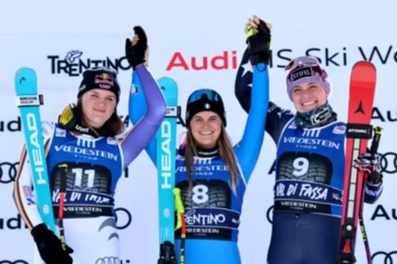 Aicher Dominates Val di Fassa Downhill, Shiffrin Secures World Cup Lead
