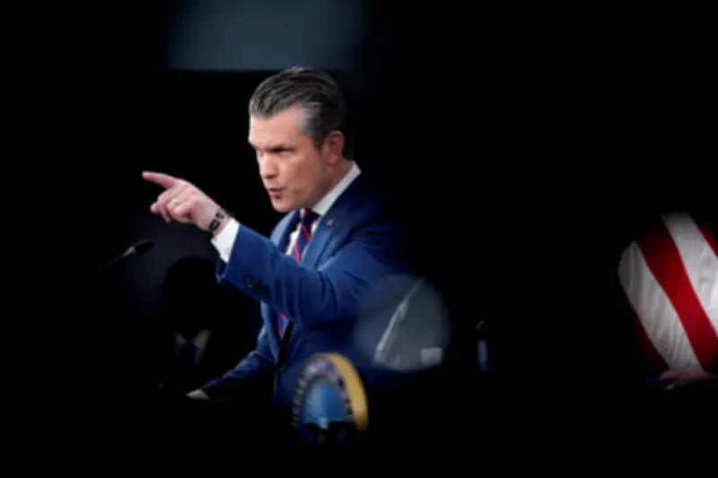 Alarm Over Pete Hegseth's 'Dangerous' War Rhetoric as Iran Conflict Escalates