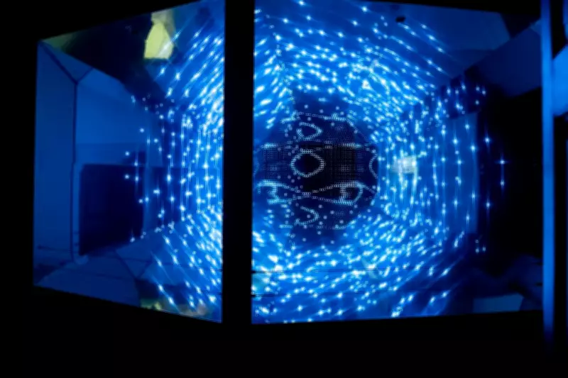 America's Largest Light Show BLINK Previews in London at Somerset House