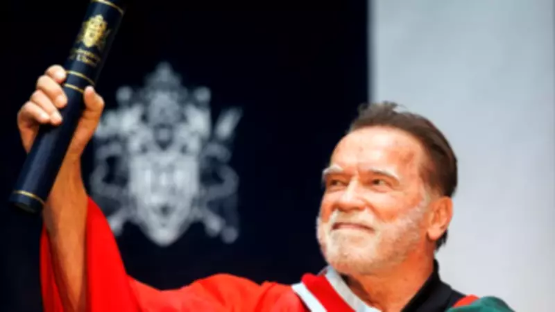 Arnold Schwarzenegger Receives Honorary Doctorate in Belfast, Recalls 1966 Breakthrough