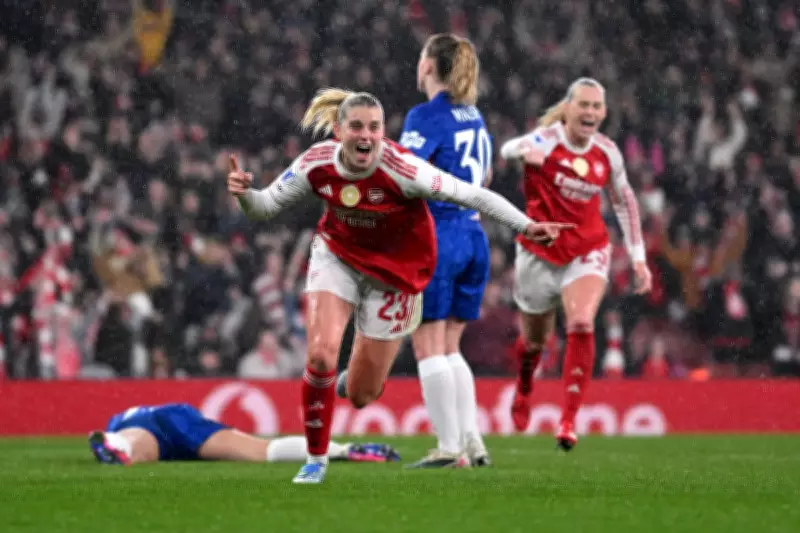 Arsenal Seize Control in Controversial Women's Champions League Quarter-Final