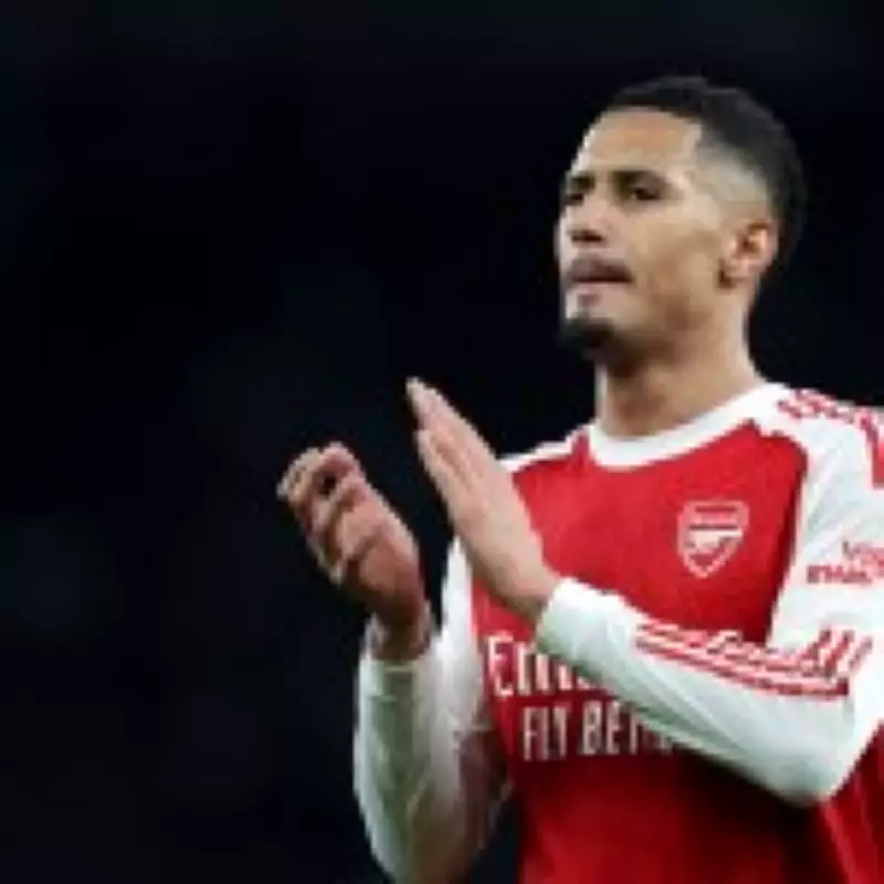 Arsenal's William Saliba Ruled Out of Brighton Clash Due to Injury