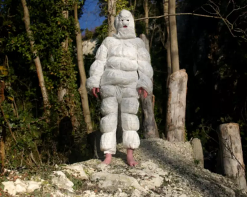 Artist's Nappy Costume Performance Highlights Sewage Pollution Crisis in Thames