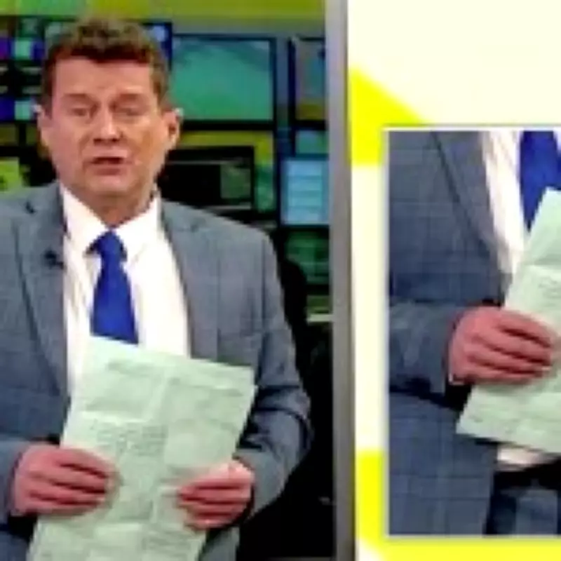 BBC Breakfast Viewers Spot Presenter's Paper Airplane 'Notes' During Broadcast