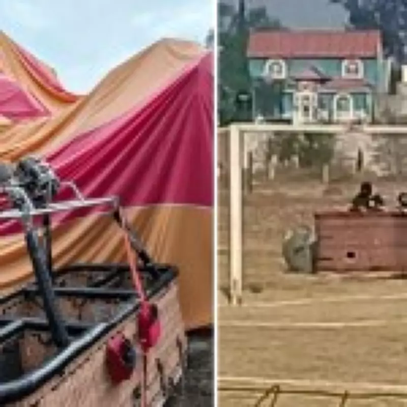 British Tourists Injured in Mexico Hot Air Balloon Crash into Power Lines