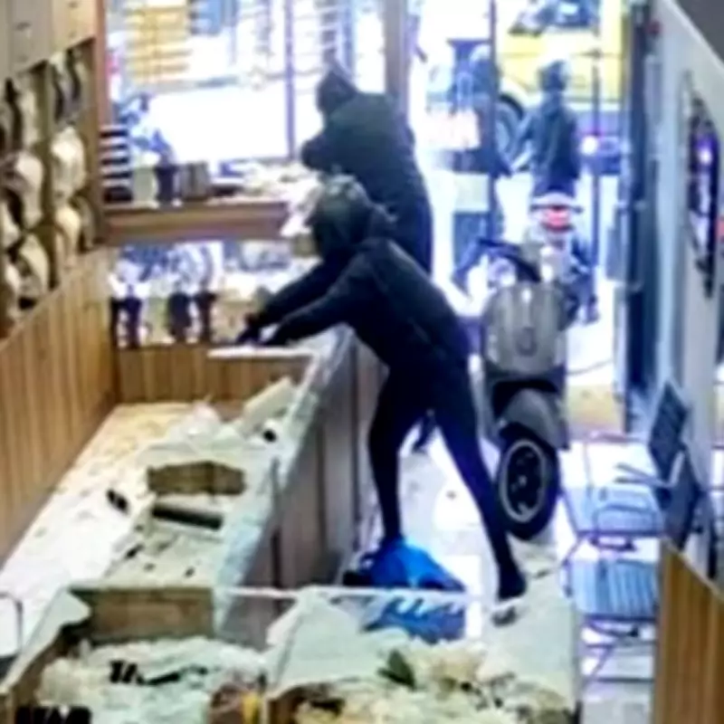 Broom-Wielding Hero Confronts Machete Gang in North London Jewellery Store Robbery