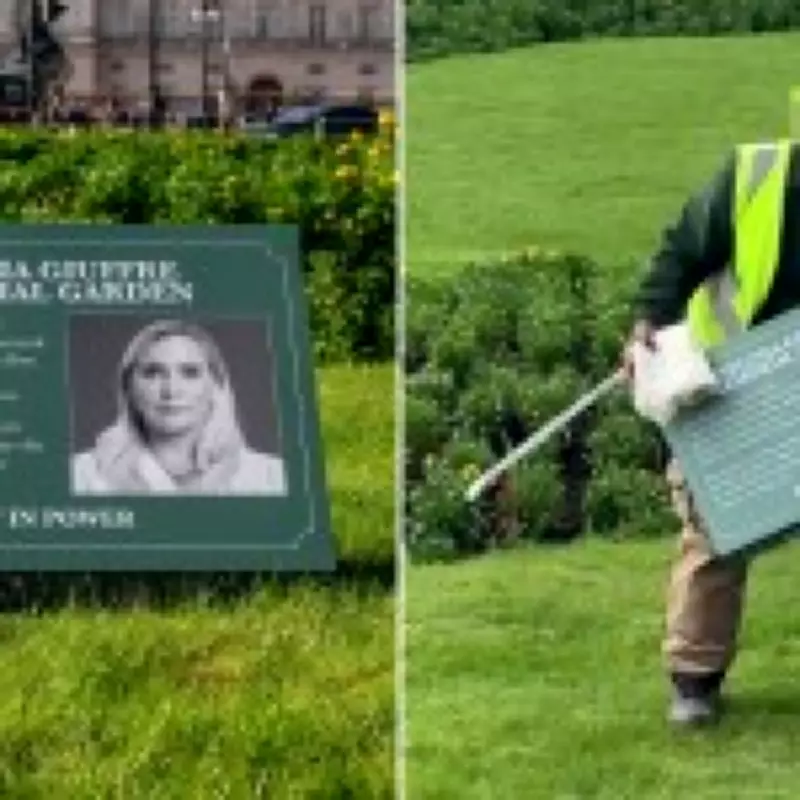 Buckingham Palace Worker Removes Virginia Giuffre Memorial Plaque in Park