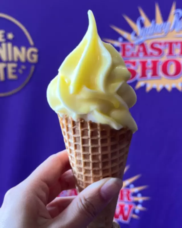 Butter-Dipped Soft Serve: Viral Sydney Treat Divides Taste Buds at Easter Show