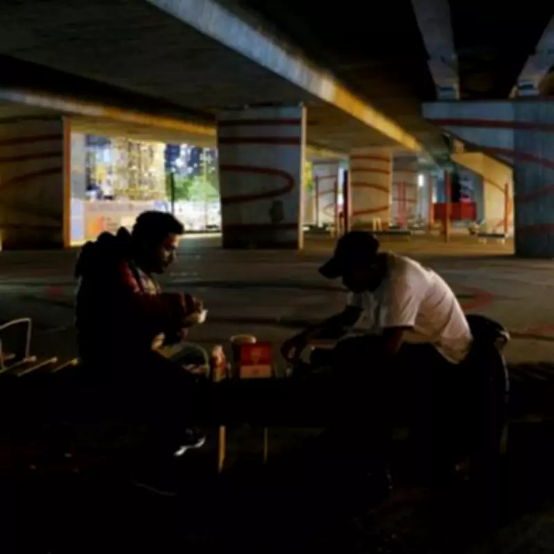 Canning Town Flyover: A Concrete Shelter for London's Homeless Crisis