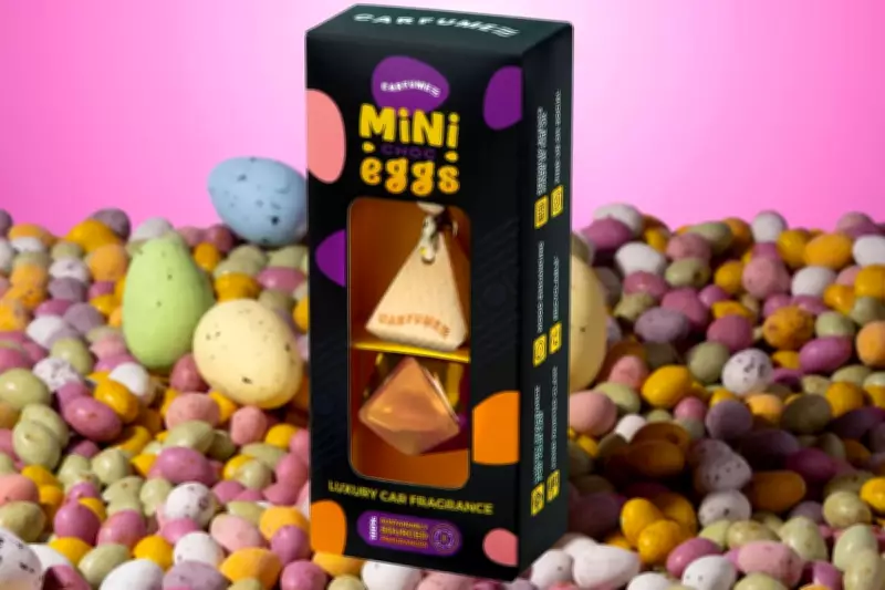 Carfume's Mini Egg Air Freshener Goes Viral Ahead of Easter