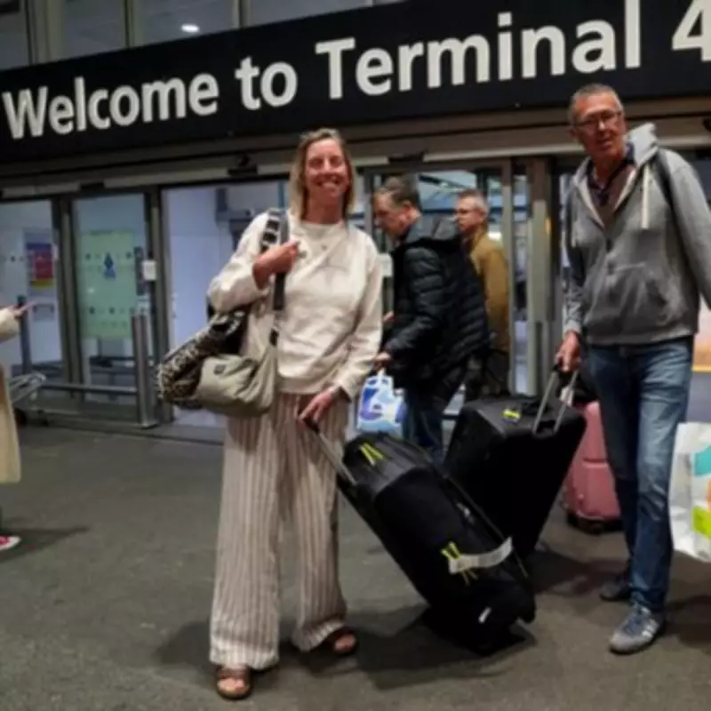 Chaos at Abu Dhabi Airport as Brits Stranded Amid Missile Threat Warnings