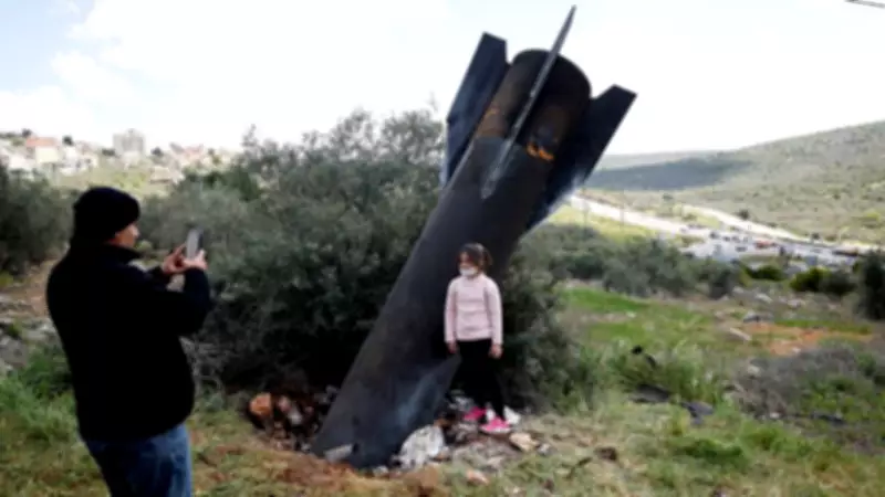 Children Encounter Missile Remnants Across Middle East Amid Aerial Conflict