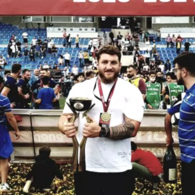 Chinnor's Ramaz Rukhadze Honors Late Father's Dream in Elior Champ Rugby