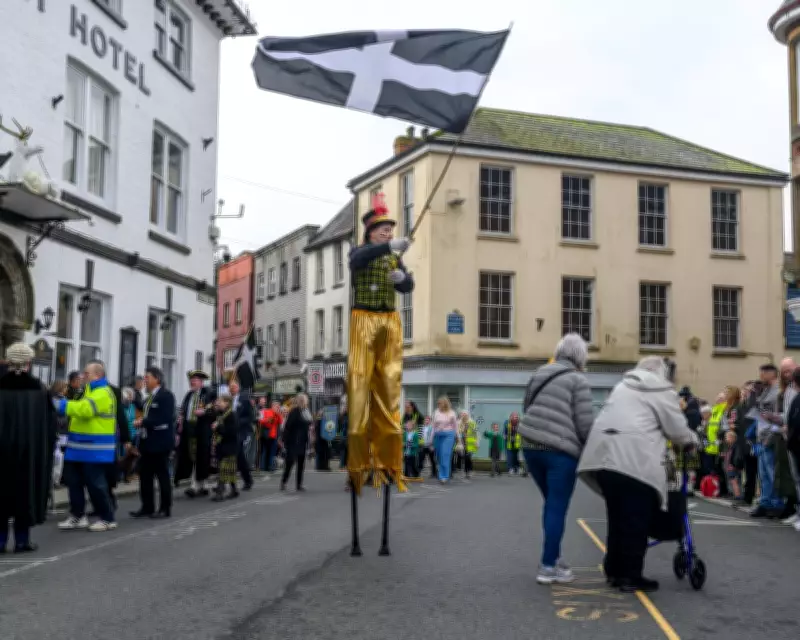 Cornwall's St Piran's Day Parade Marks Cultural Renaissance in Launceston