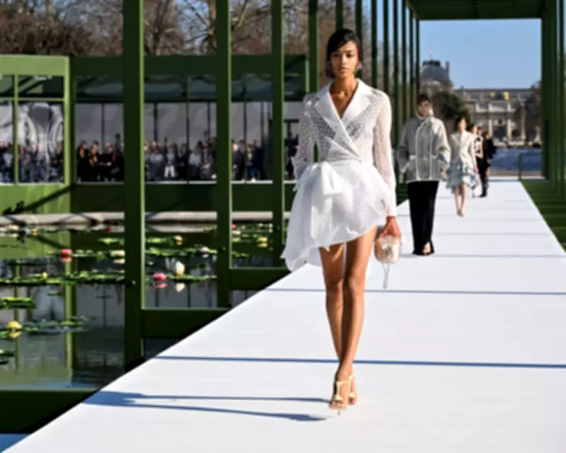Dior's Paris Fashion Week Show Celebrates Springtime Joy with Monet-Inspired Collection