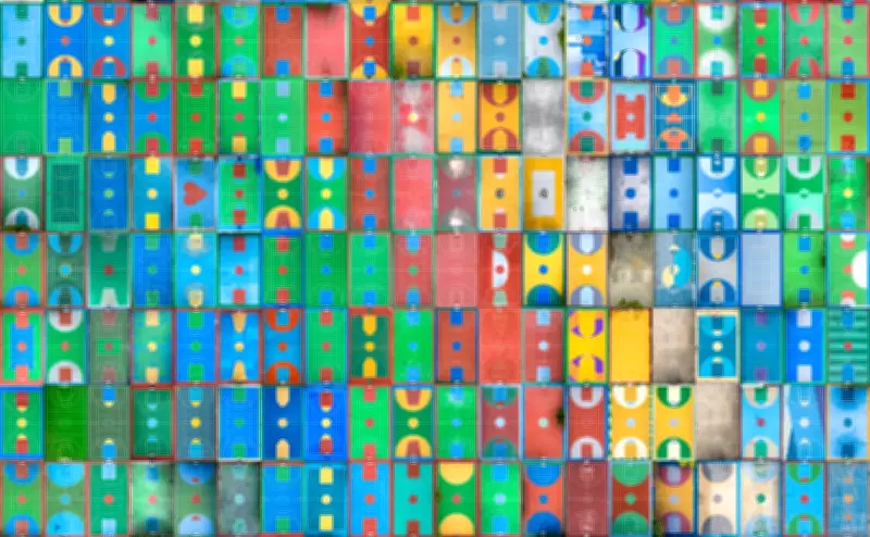 Drone Photographer Captures All 2,549 Outdoor Basketball Courts in Hong Kong