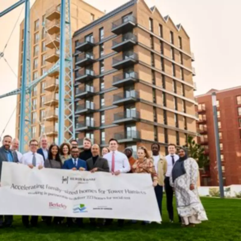 East London's Heron Wharf Development Accelerated, Delivering 223 Social Rent Homes by 2029