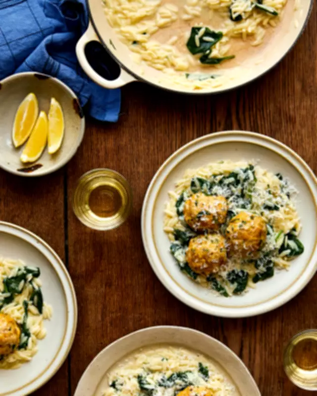 Ed Smith's Garlic Butter Chicken Balls and Lemon Sage Piccata Recipes