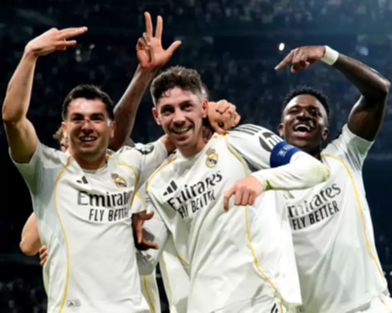 Federico Valverde's Late Strike Seals Real Madrid's Dramatic Champions League Win Over Manchester City