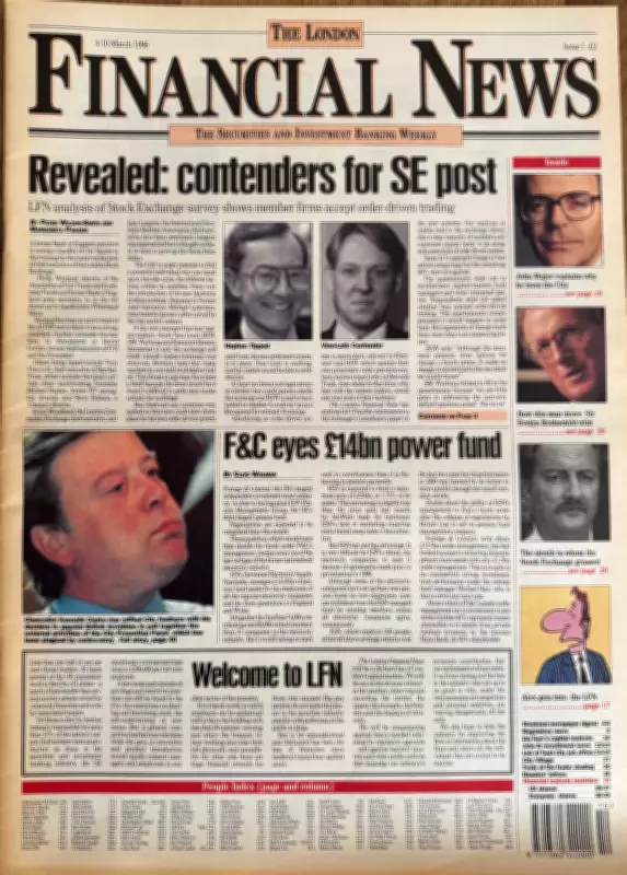 Founding Editor Reflects on 30 Years of Financial News in London