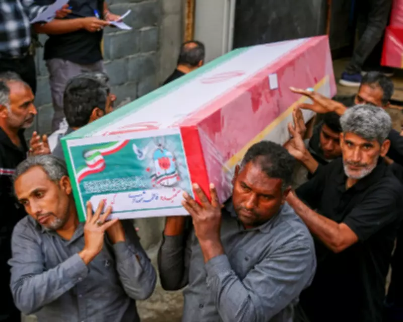 Funeral Held for Child Victims of Alleged Israeli-US Strike on Iranian Girls' School
