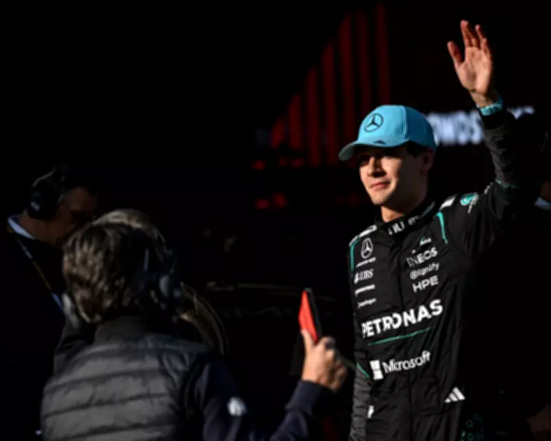 George Russell Secures Sprint Pole in China as Mercedes Dominates Front Row