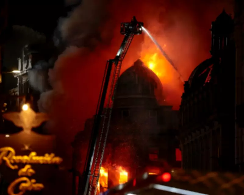Glasgow Central Station Shut After Major Fire and Building Collapse