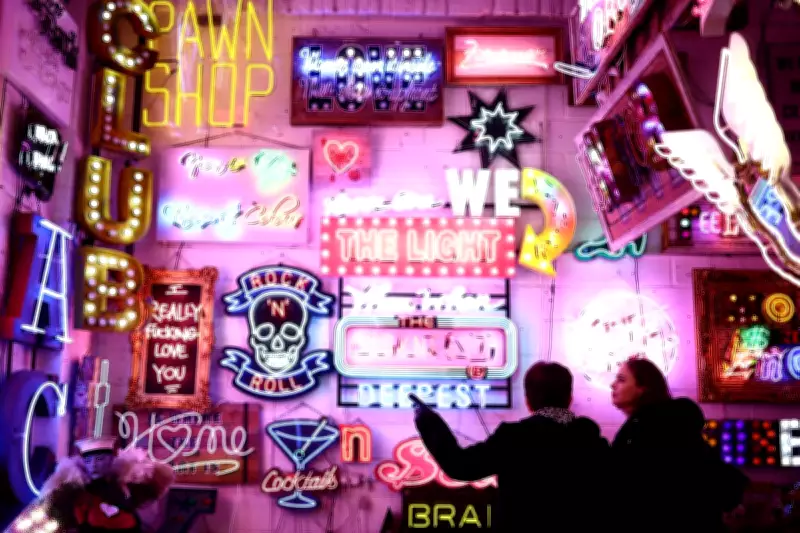 God's Own Junkyard: London's Neon Wonderland Beckons Visitors