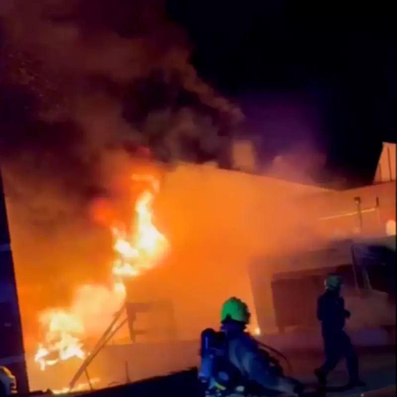 Golders Green Fire: Ambulances Engulfed in Flames as Explosions Reported