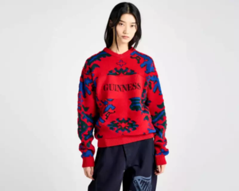 Guinness and JW Anderson Launch £1,295 'Pub Carpet' Jumper in Luxury Fashion Line