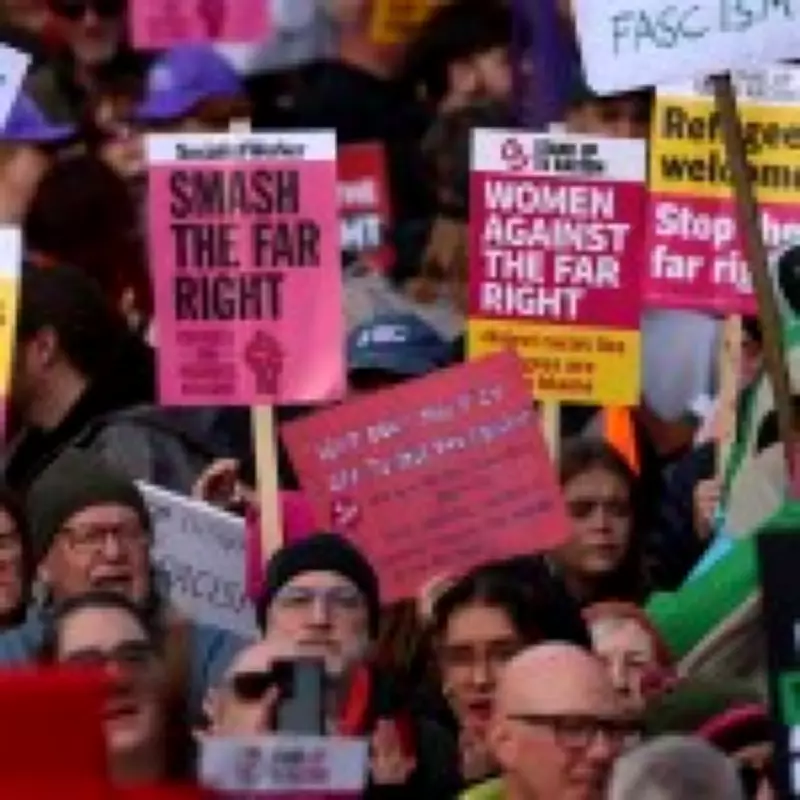 Half a Million March in London Against Far-Right in Historic Anti-Racism Protest
