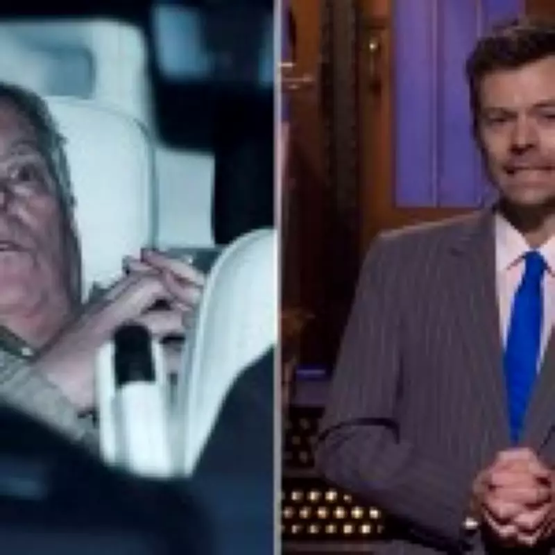 Harry Styles Delivers Scathing Prince Andrew Joke on SNL Monologue