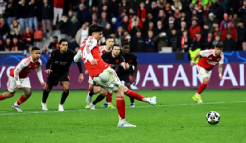 Havertz Penalty Rescues Arsenal in Champions League Draw at Leverkusen