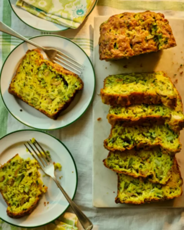 Hetty Liu McKinnon's Spring Vegetable Feast: Cheesy Asparagus Loaf & More