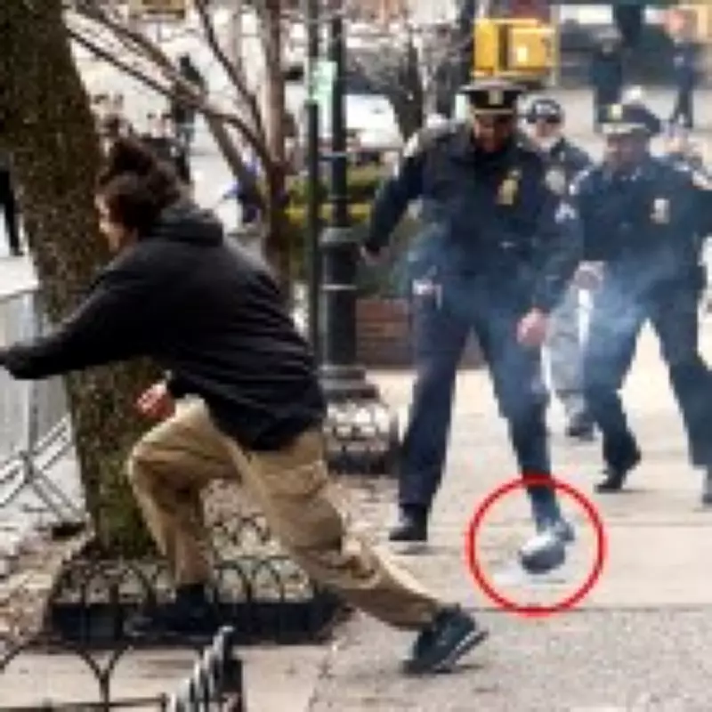 Homemade IED Bomb Thrown at Protest Outside NYC Mayor's Home Could Have Killed Dozens